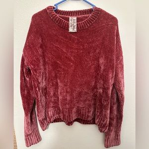 Sadie & Sage Boutique Velvet Sweater